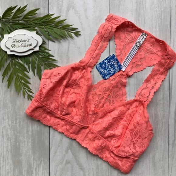 Free People Other - FREE PEOPLE Lace Racerback Bralette NWT